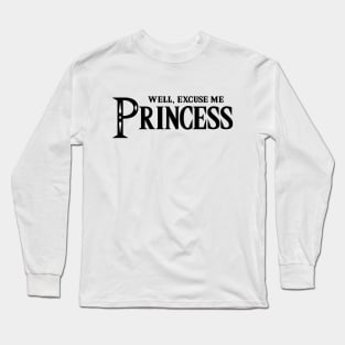 The Legend of Princess (Black) Long Sleeve T-Shirt